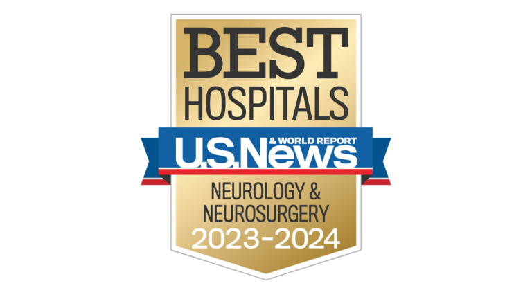 Nationally Ranked by U.S. News and World Report in Neurology and Neurosurgery