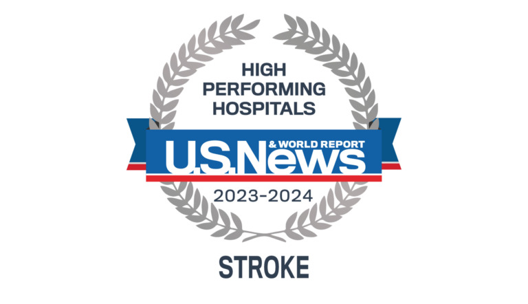 High Performing Hospital by U.S. News & World Report for Stroke